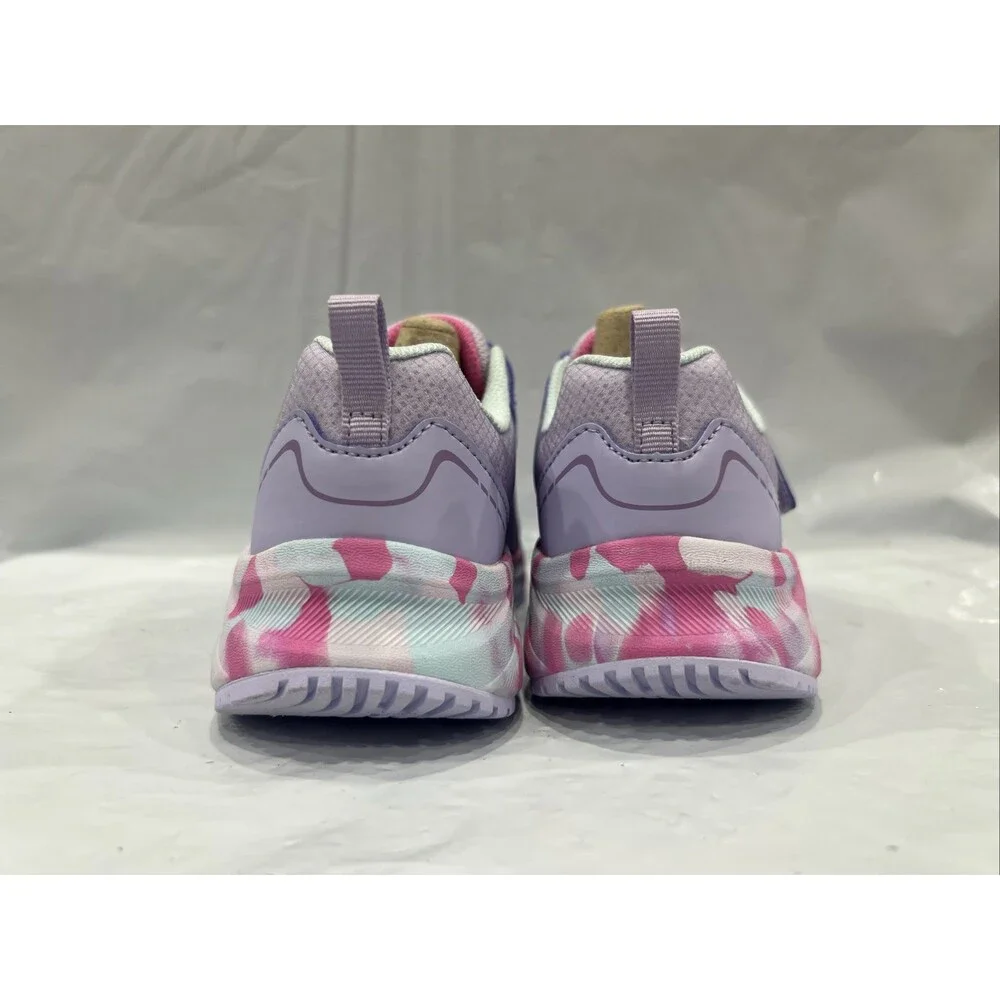 Skechers Elite Sport Tempo-Statement Swirl Sneaker Kids 1.5 Purple Shoes EBS2302